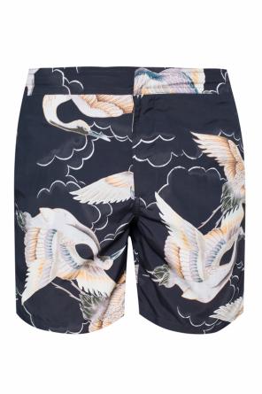 'romaji' printed swimming shorts, zdjęcie 1 'romaji' printed swimming shorts od AllSaints